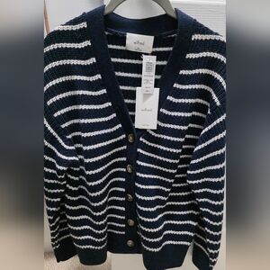 NWT Wilfred Storybook Wool Cardigan